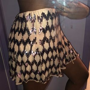 Brand New Elizabeth and James Sequence Skirt